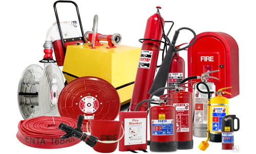 Fire Fighting Equipment Banner